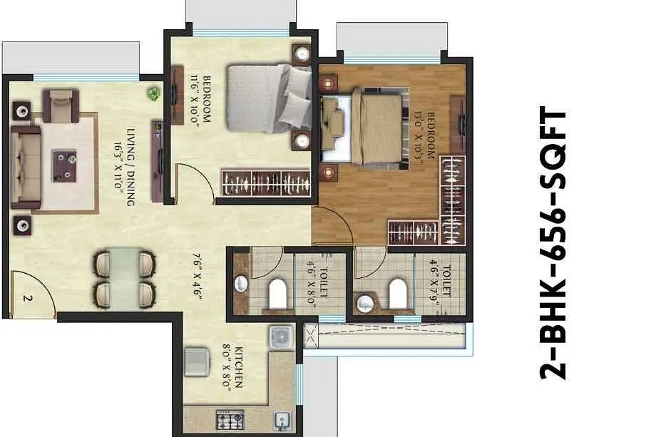 2 BHK