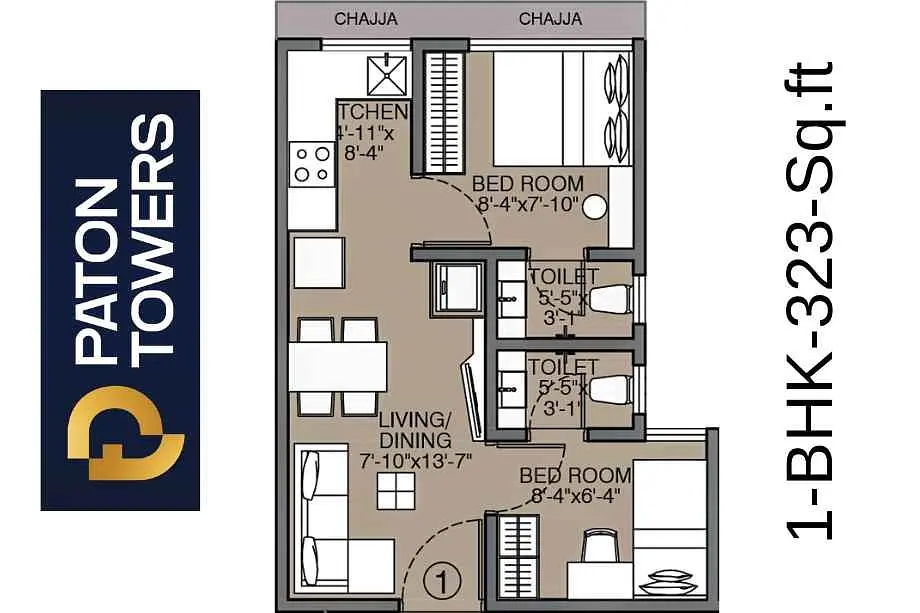 1 BHK