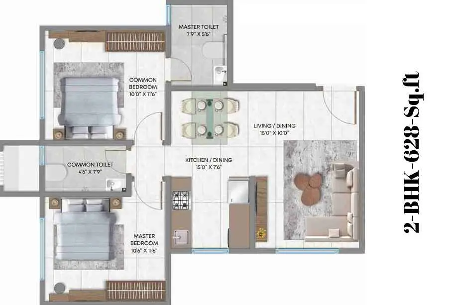 2 BHK