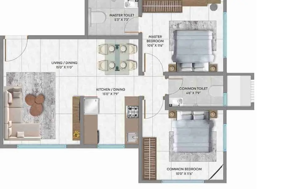 2 BHK