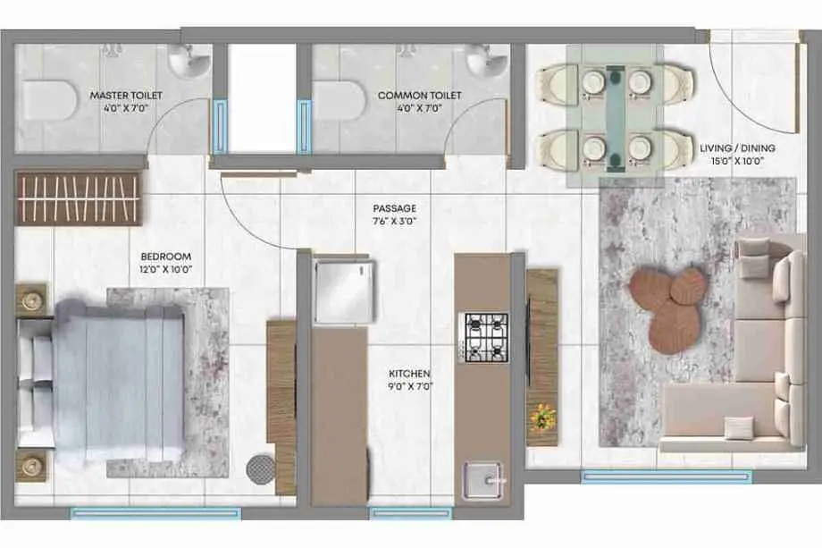 1 BHK