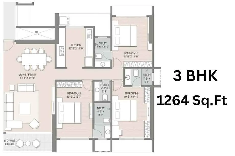 3 BHK