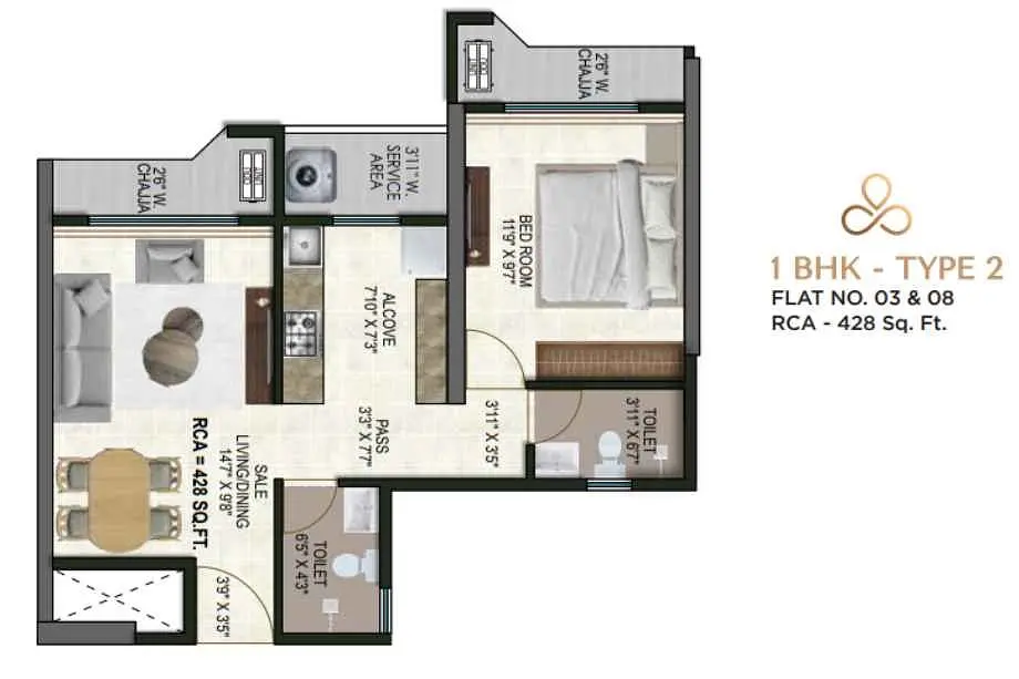 1 BHK