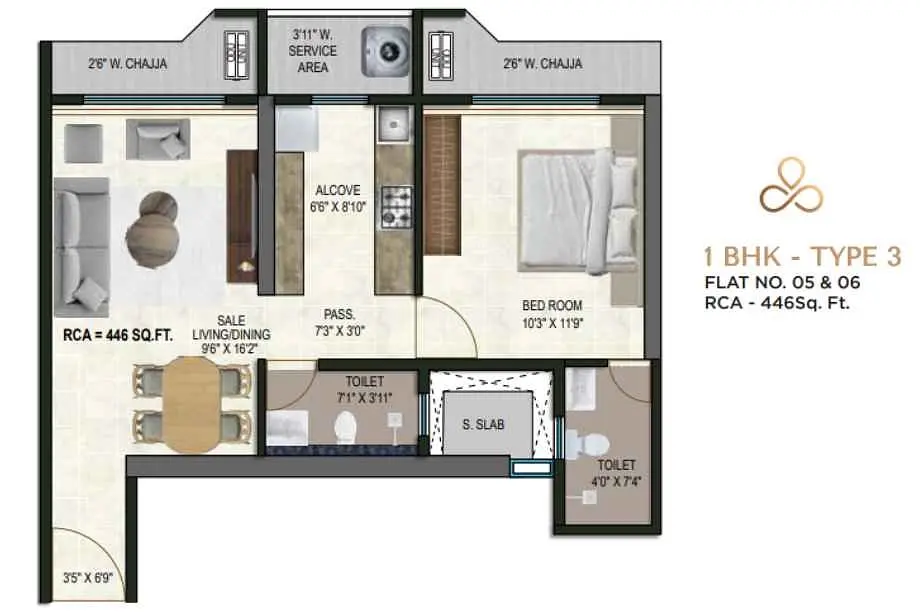 1 BHK