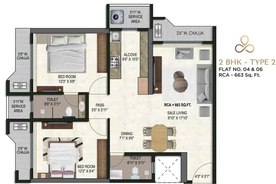 2 BHK