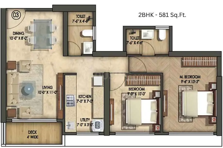 2 BHK