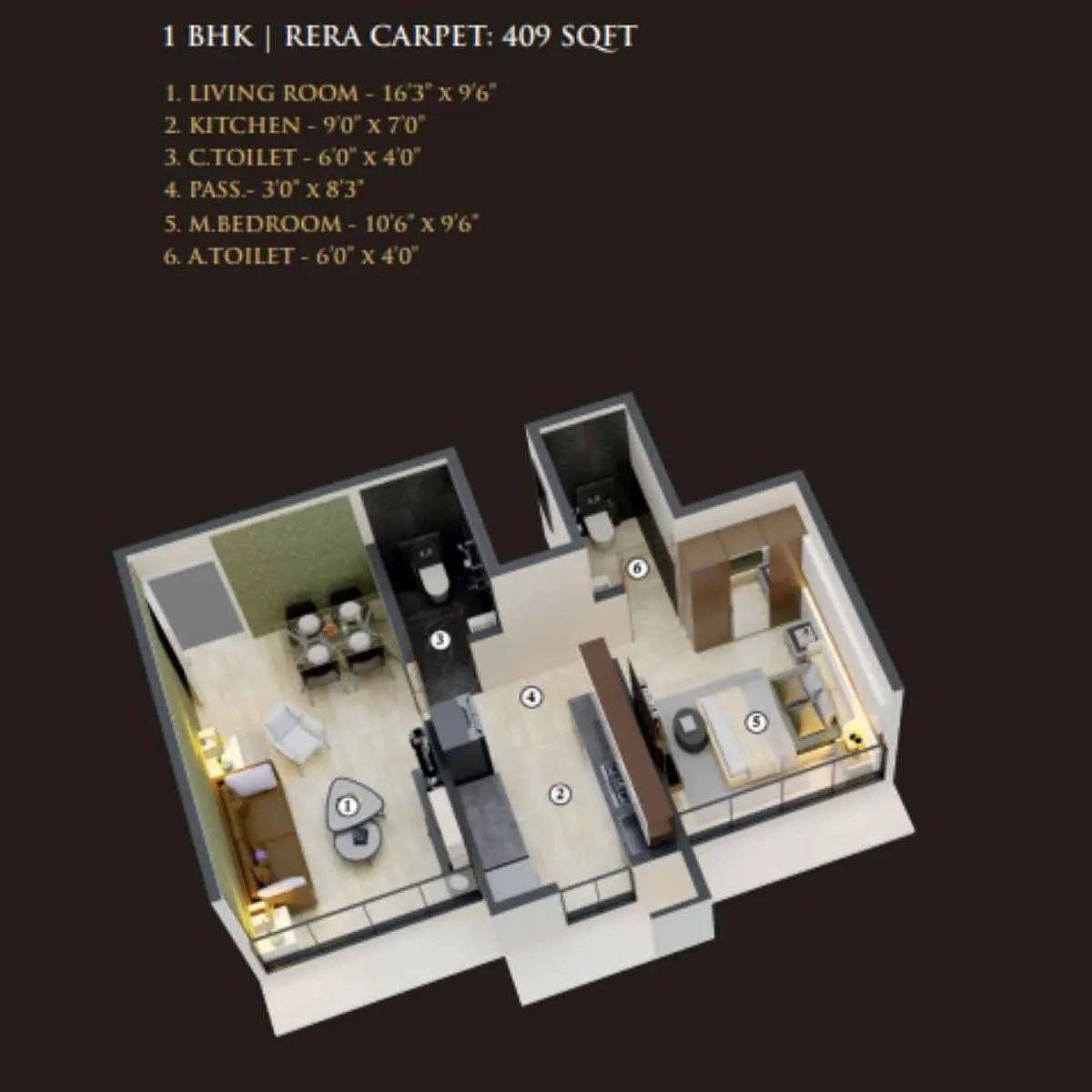 1 BHK