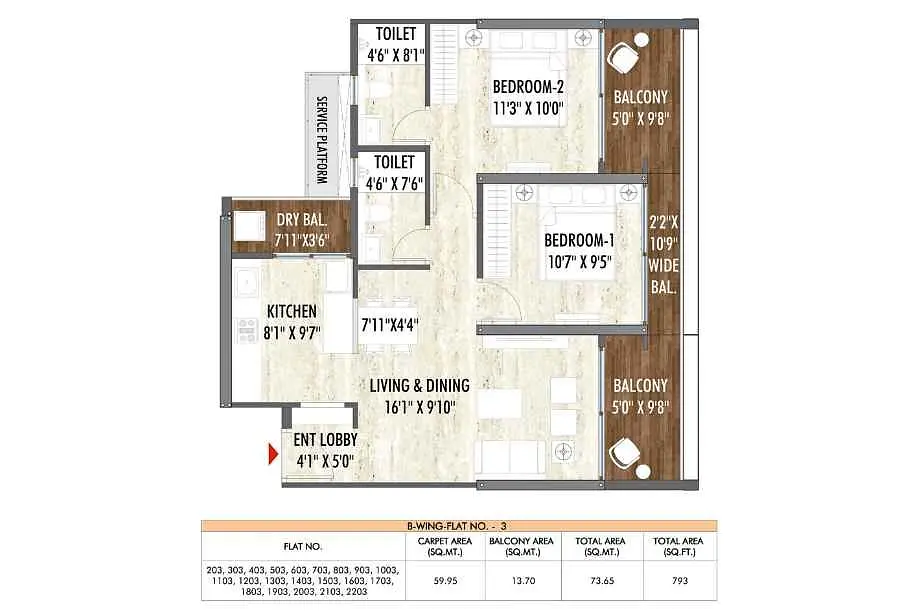 2 BHK