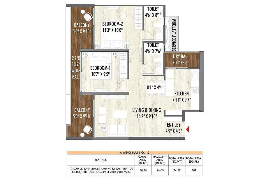 2 BHK