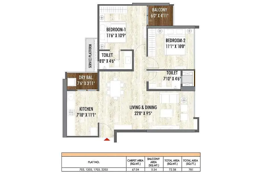 2 BHK