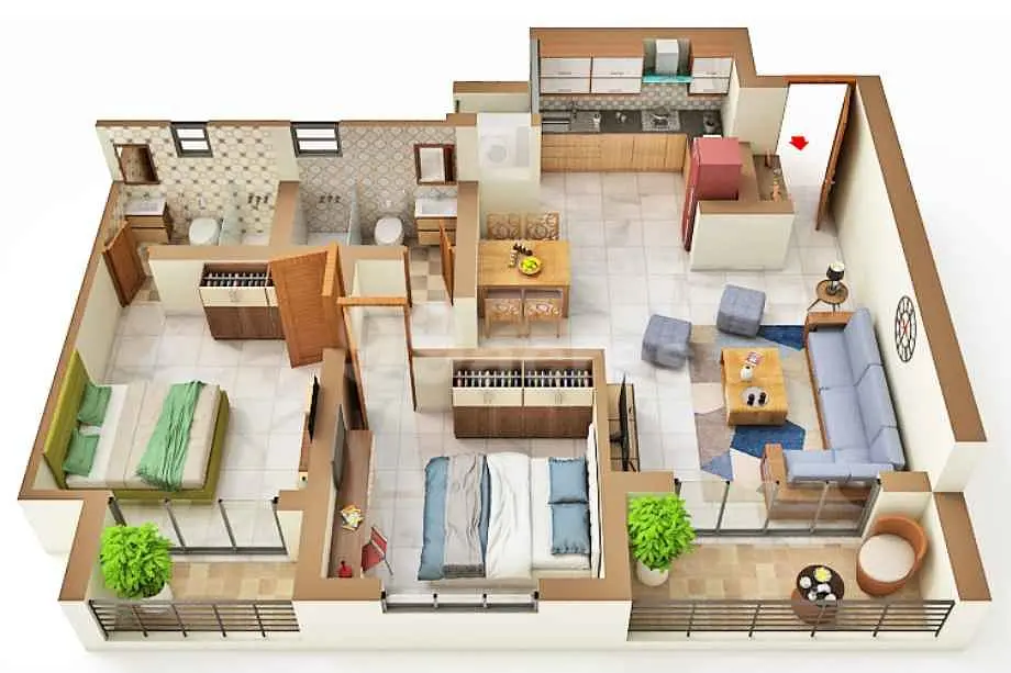 2 BHK