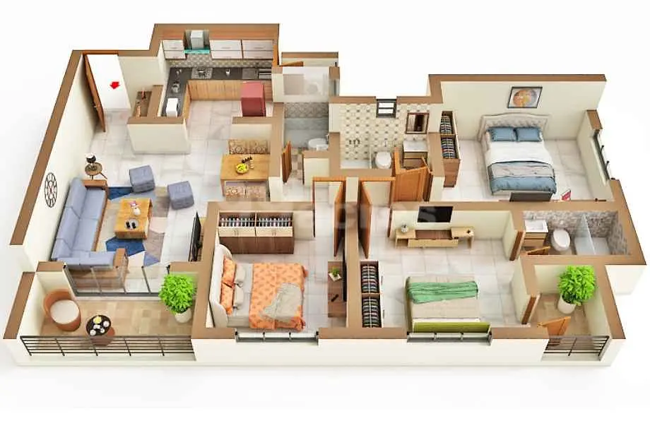 3 BHK