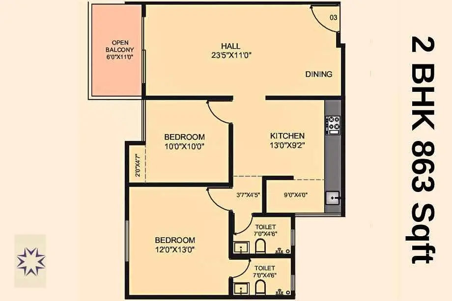 2 BHK