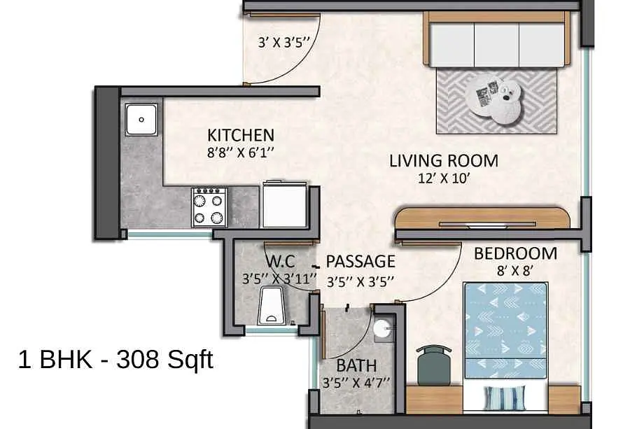 1 BHK