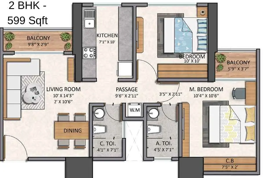 2 BHK
