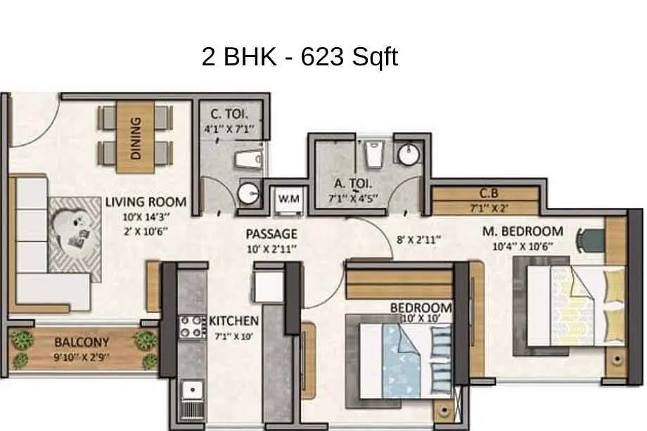 2 BHK