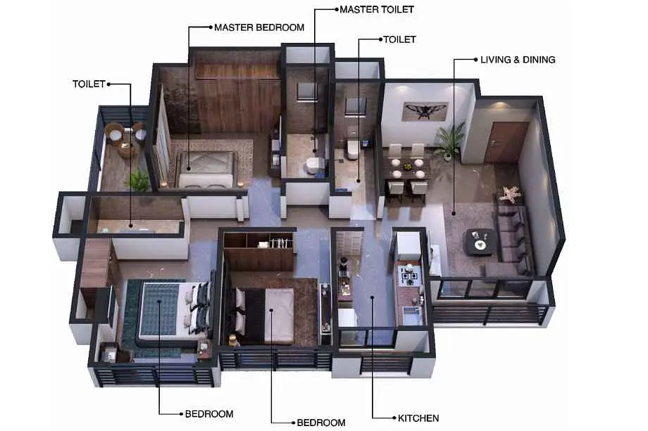 3 BHK