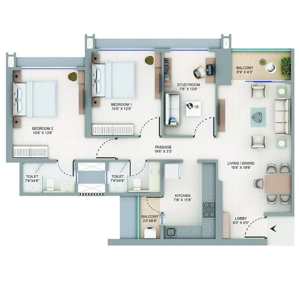 3 BHK