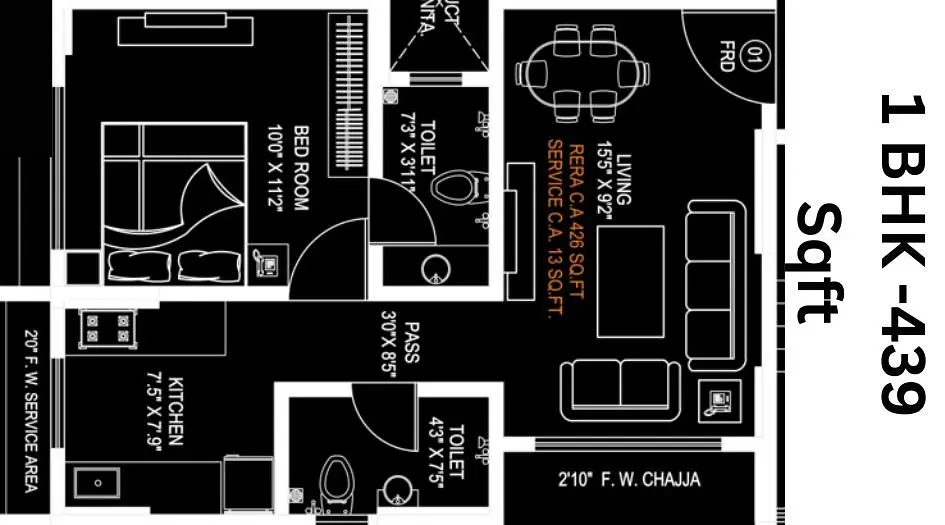 1 BHK