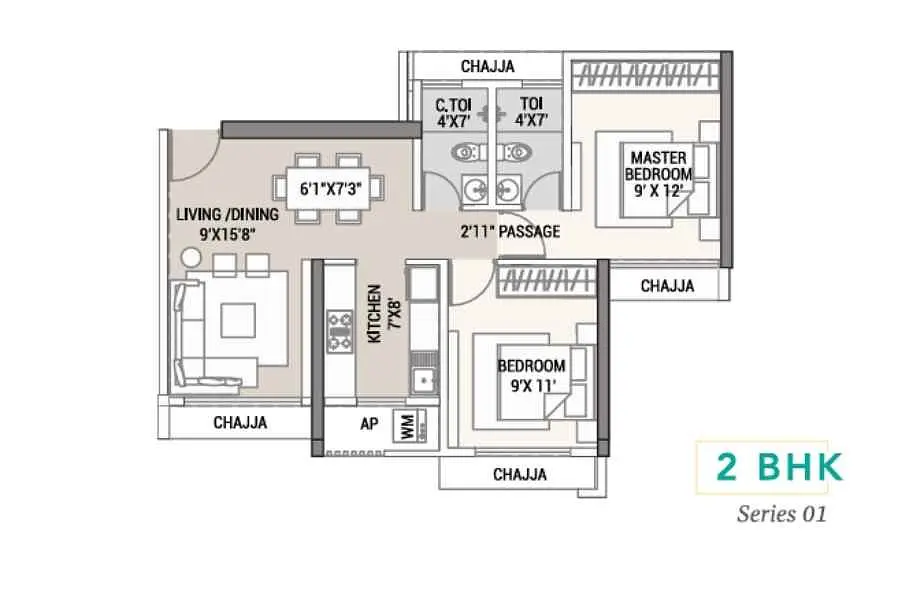 2 BHK
