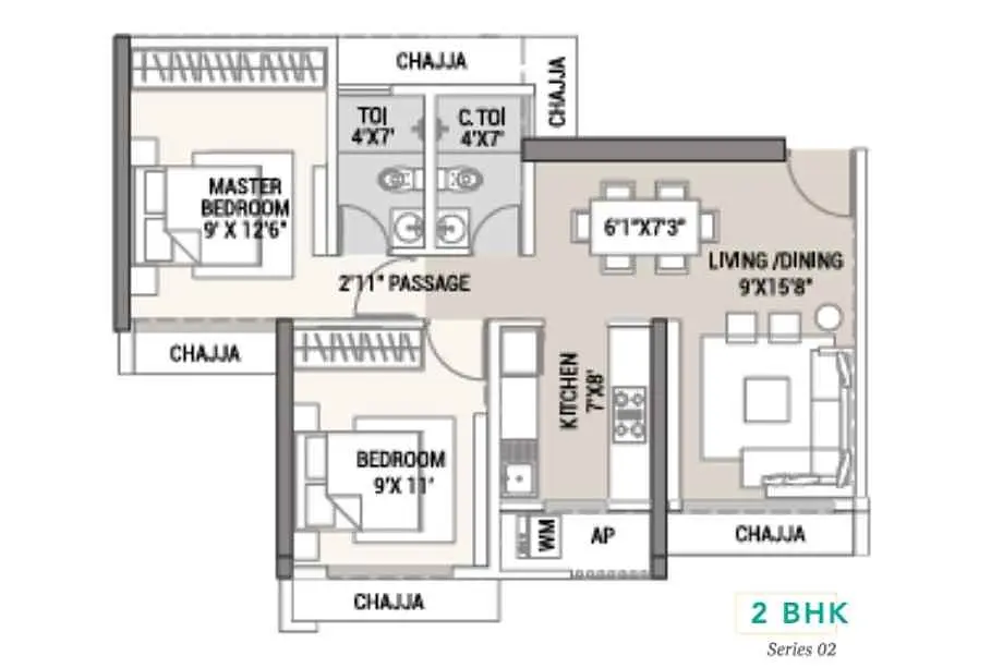 2 BHK
