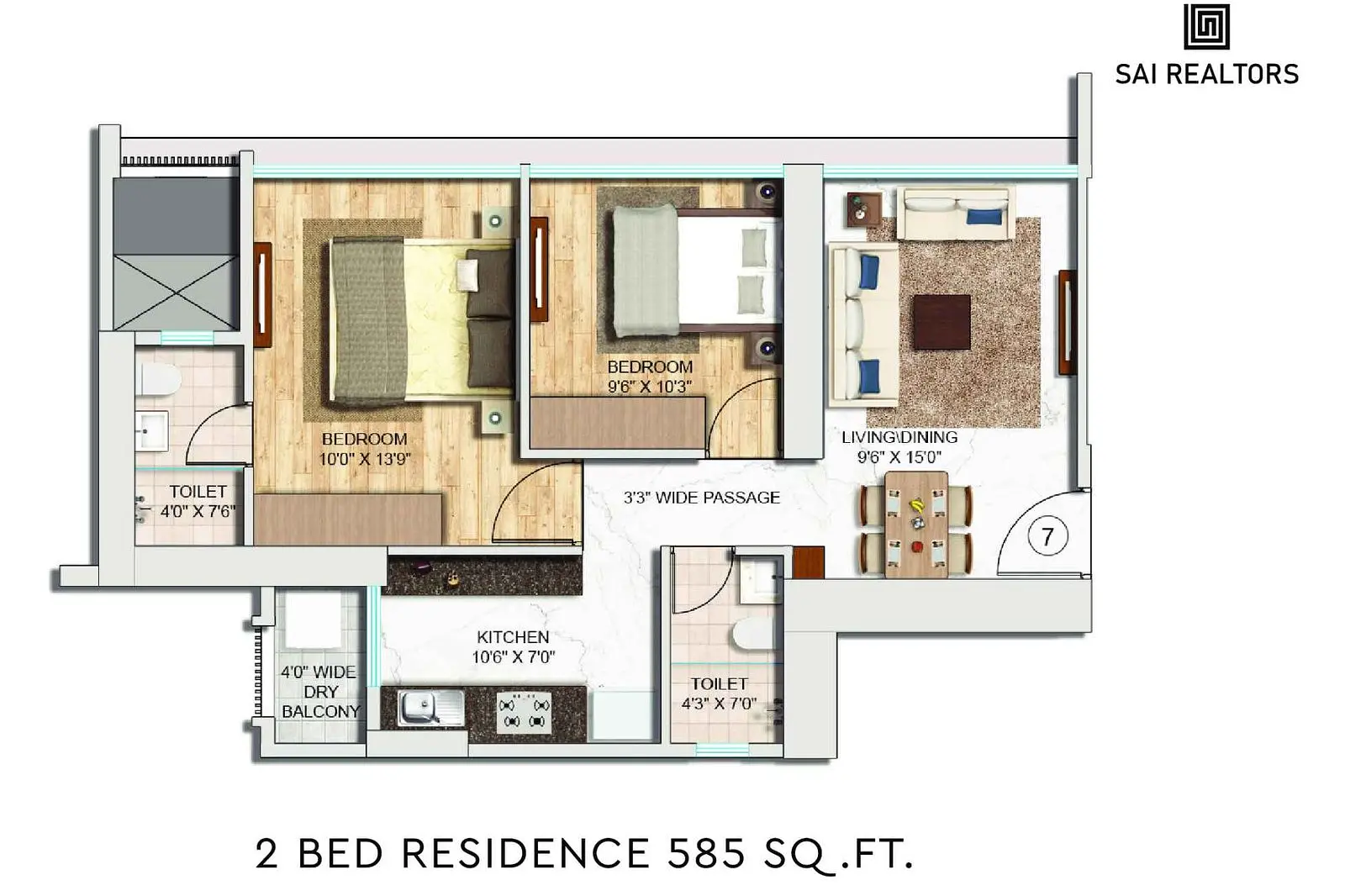 2 BHK