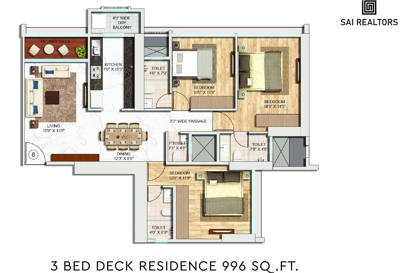 3 BHK