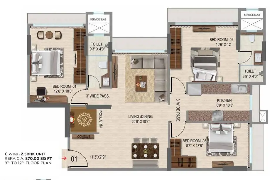 2 BHK