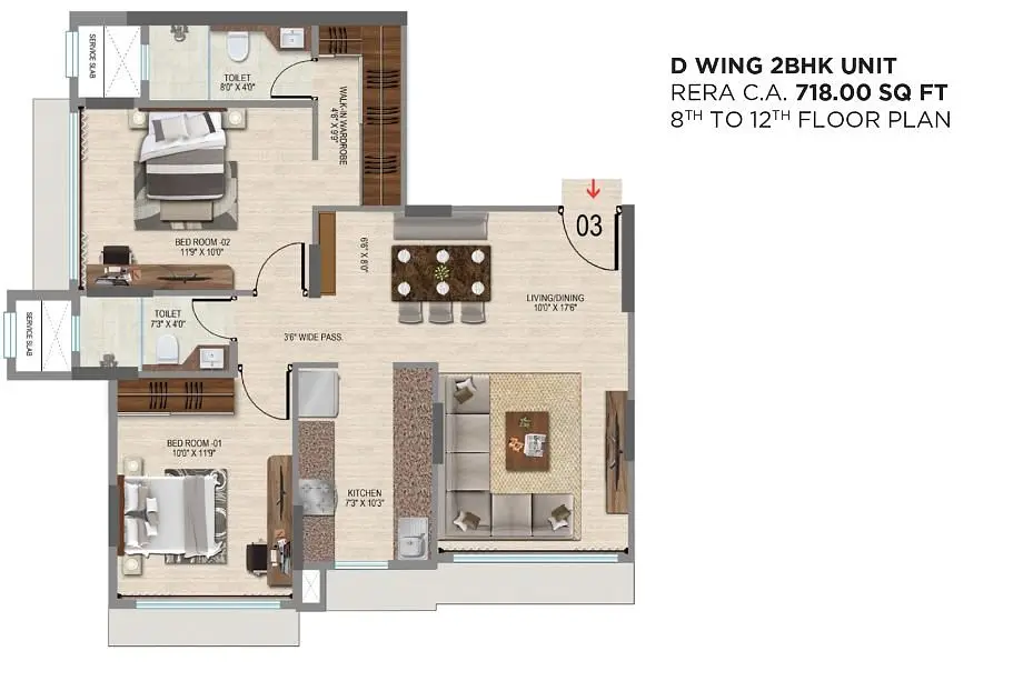 2 BHK