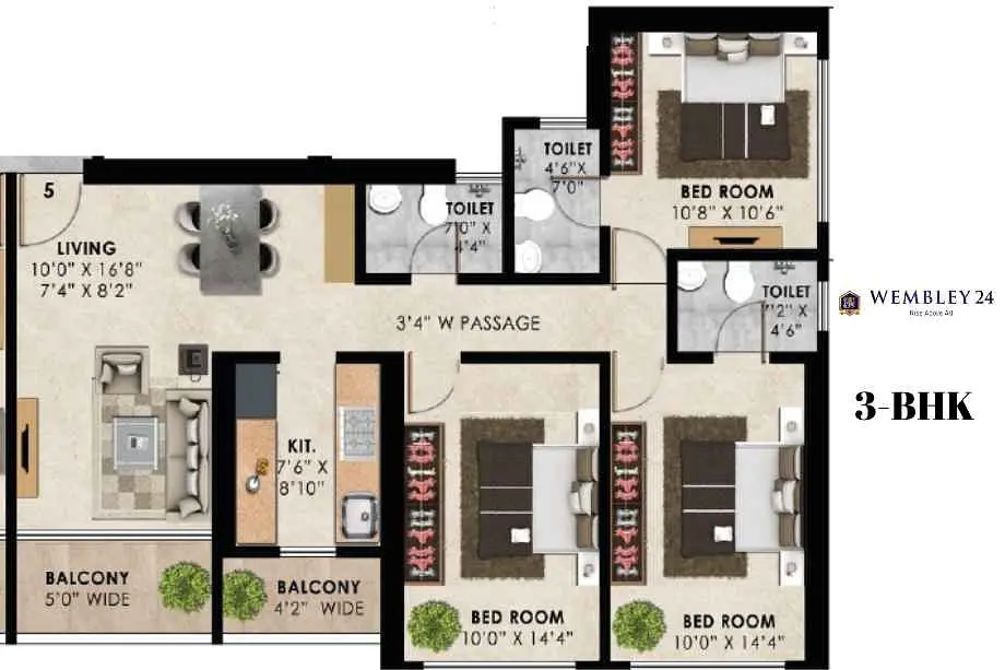 3 BHK