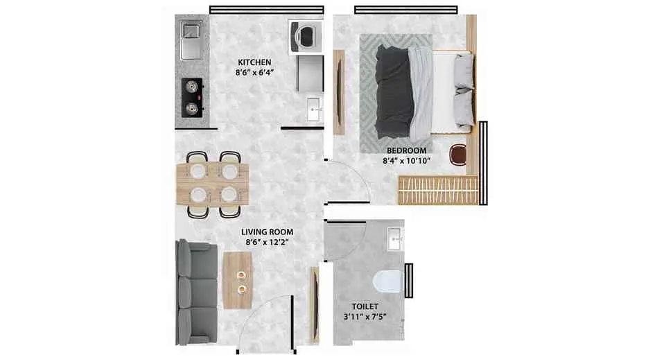 1 BHK