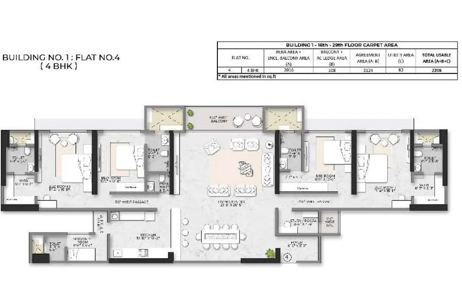 4 BHK