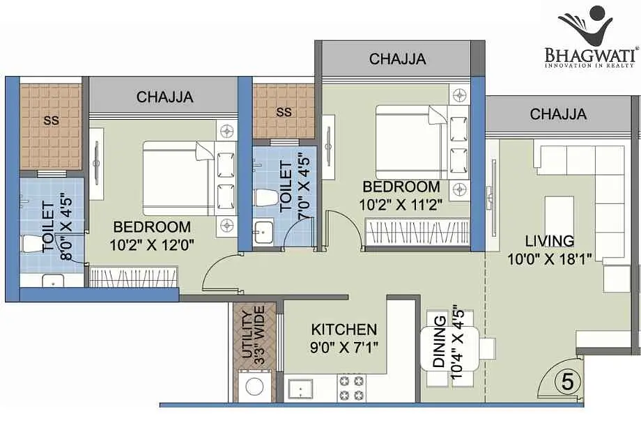 2 BHK