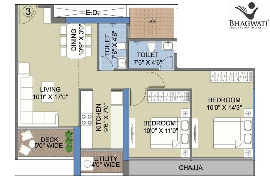 2 BHK