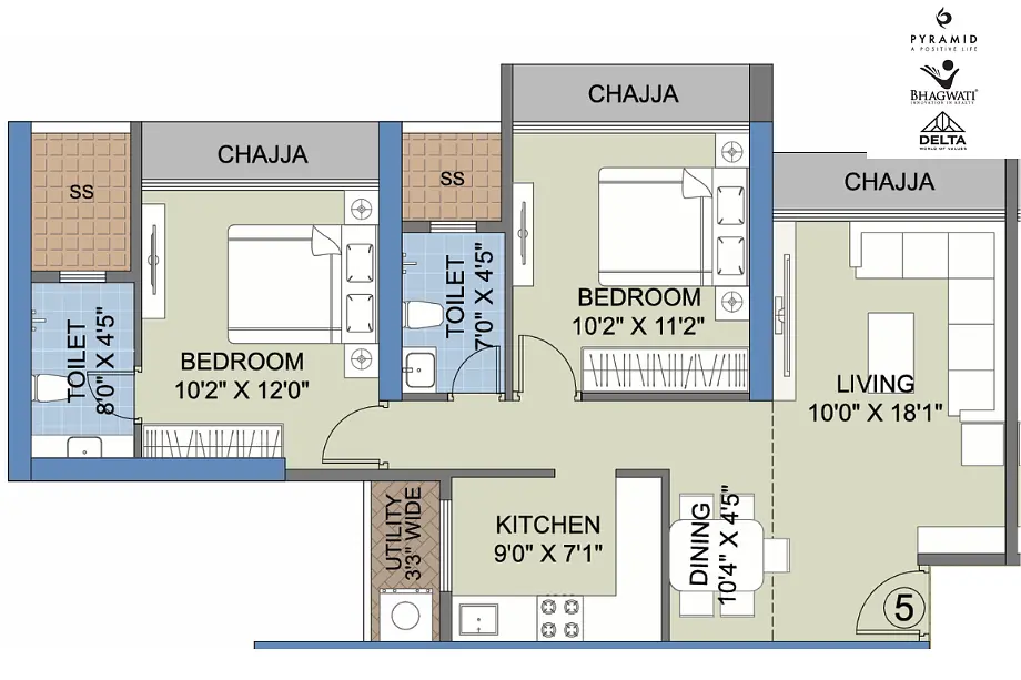 2 BHK