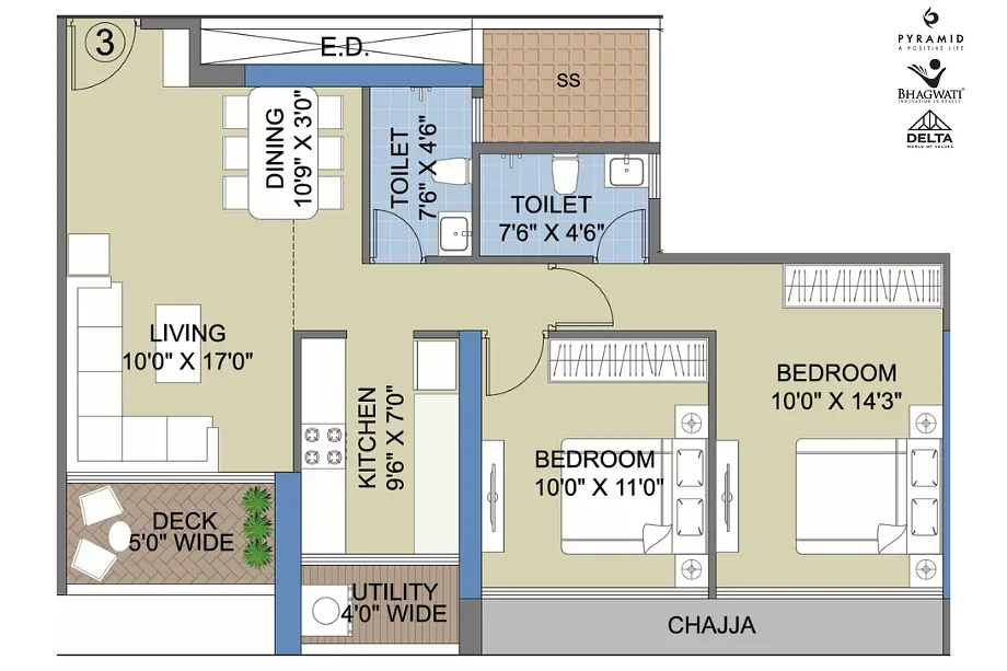 2 BHK