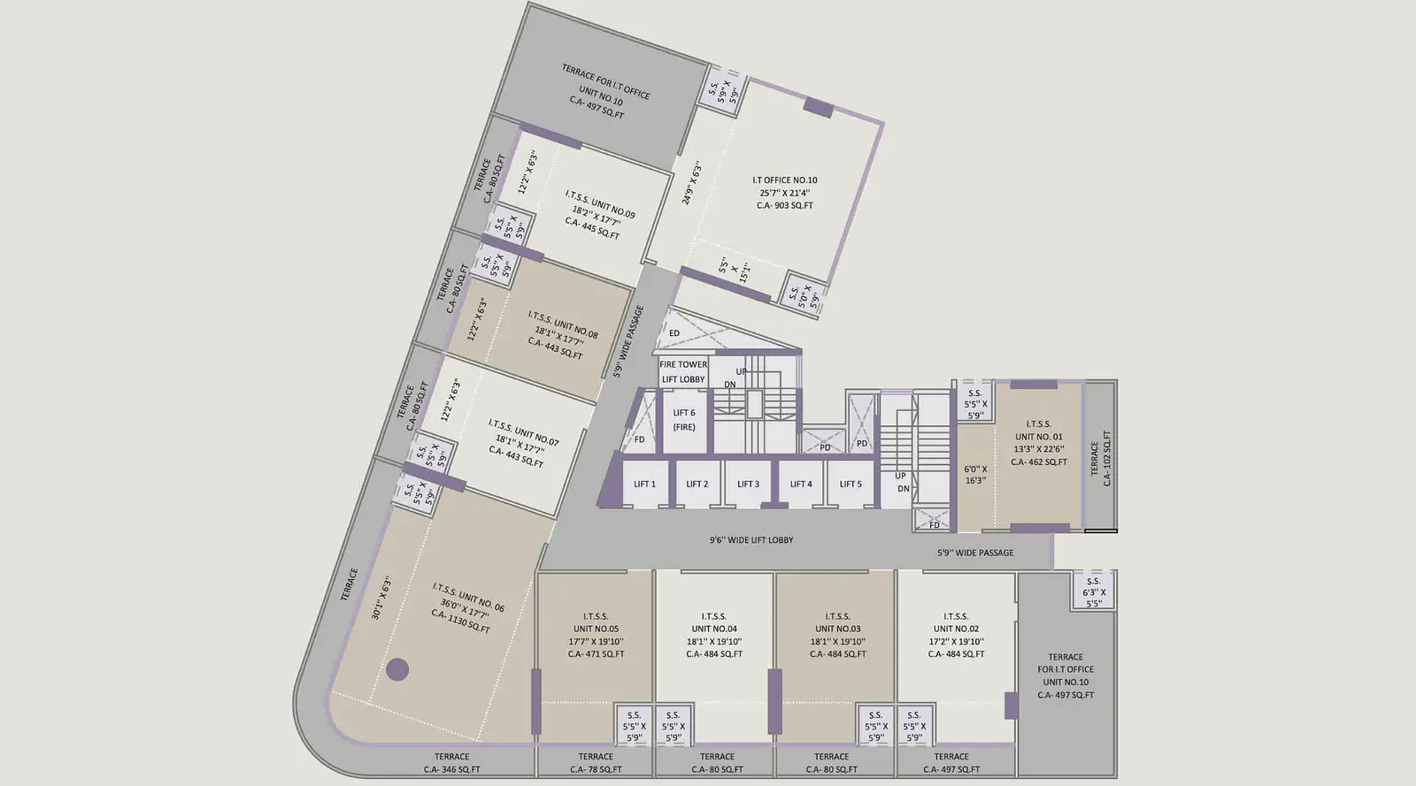 Shop 603 sq.ft