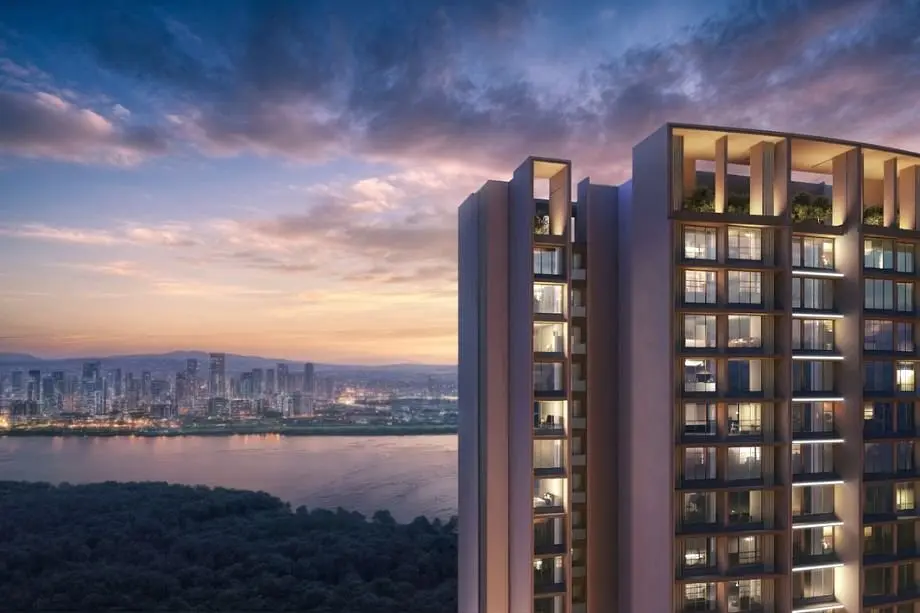 Celestria-New-Palm-Beach-Elevtation-Evening