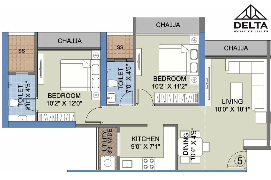 2 BHK