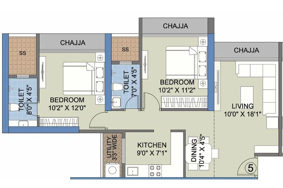 2 BHK