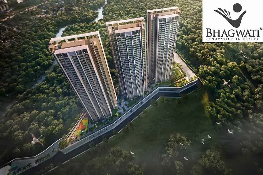 Bhagwati-Celestria-New-Palm-Beach-Elevtation-Aerial-View