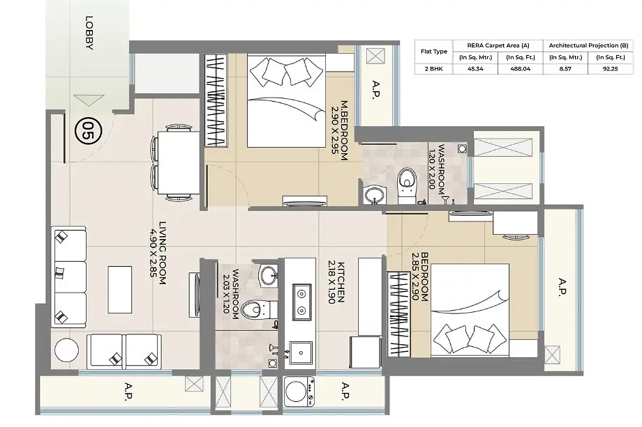 2 BHK