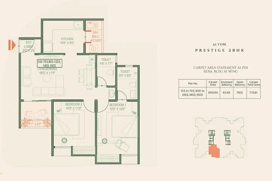 2 BHK