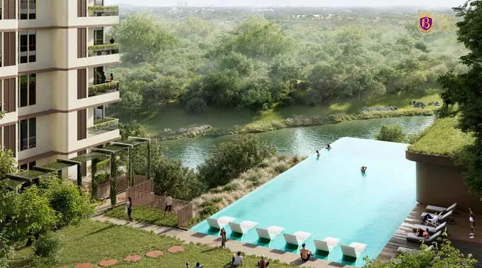 Aditya-Birla-Punya-swimming-pool-view