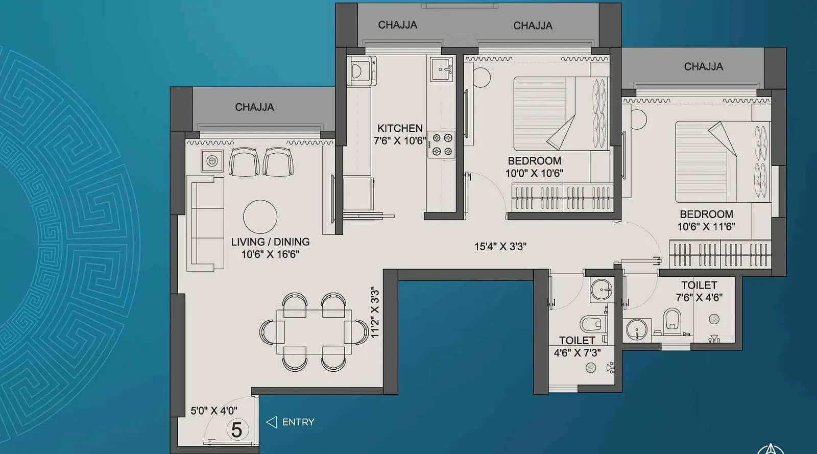 2 BHK