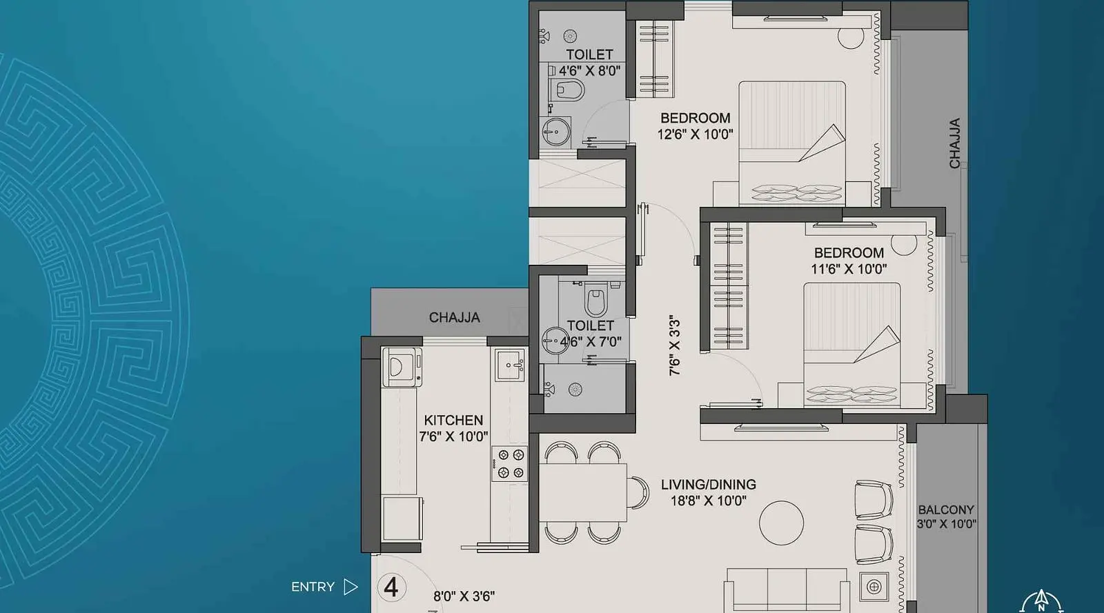 2 BHK