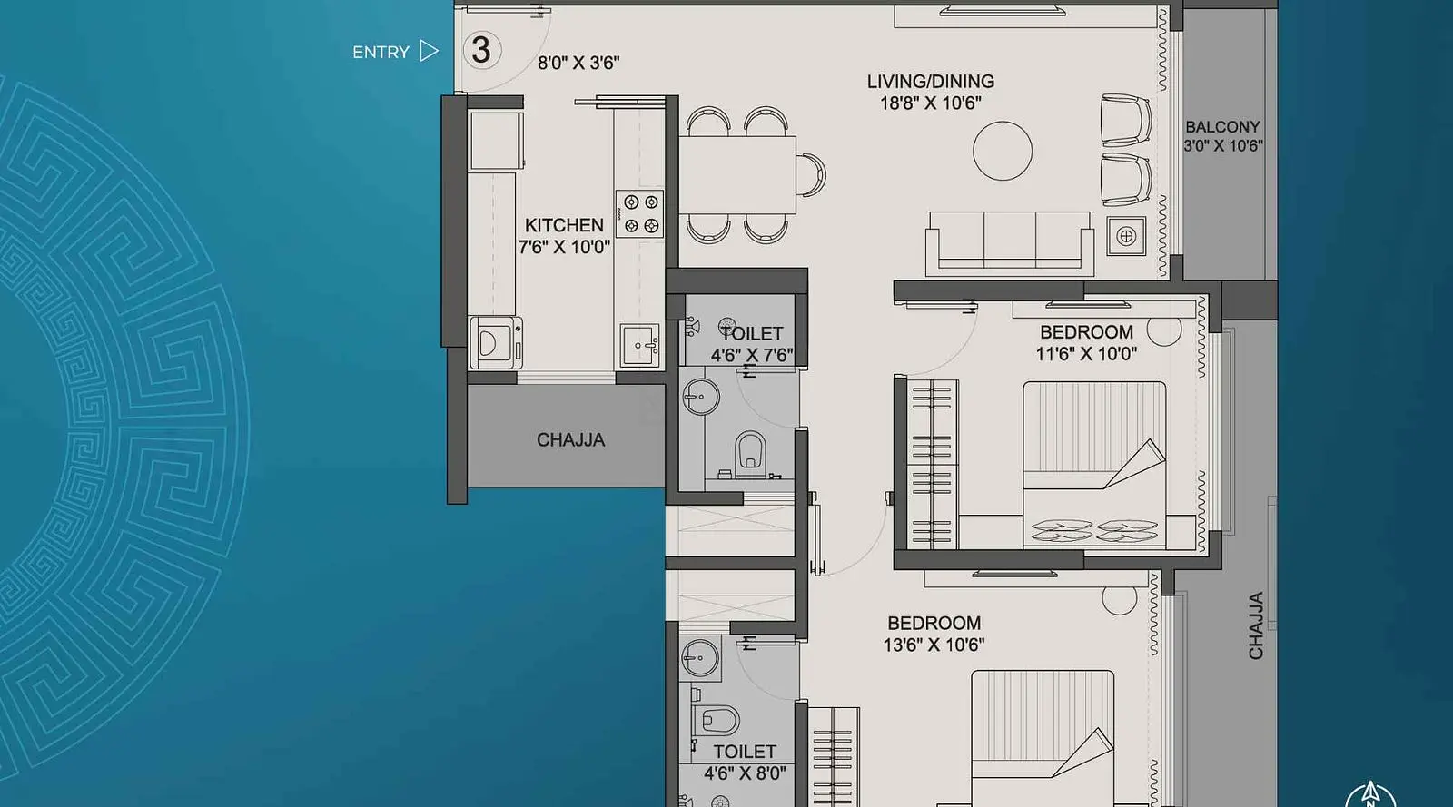 2 BHK