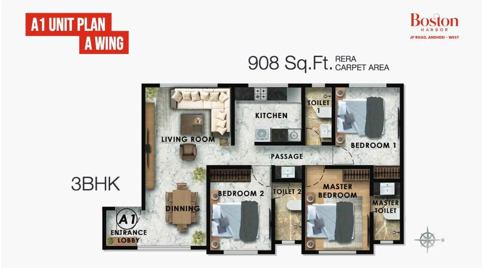 3 BHK