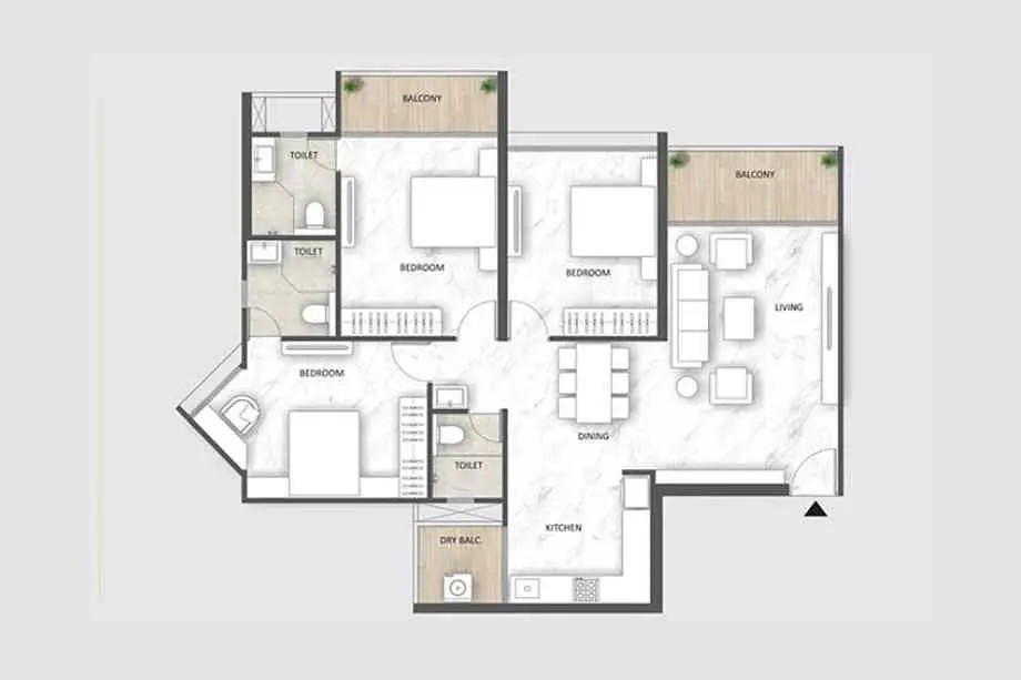 3 BHK