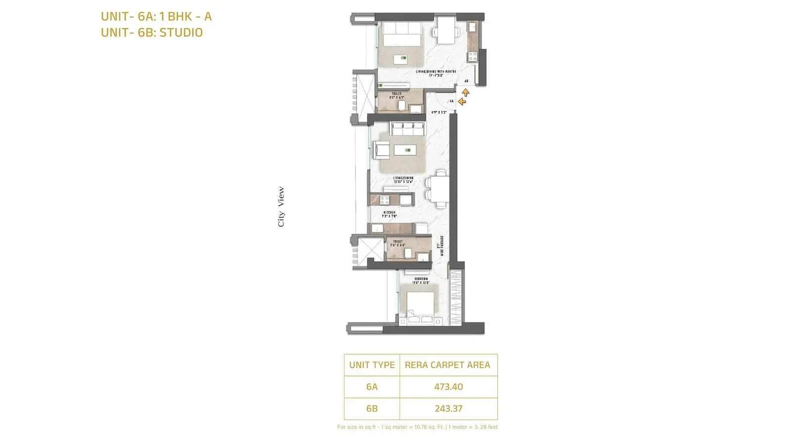 1-BHK-473-sqft
